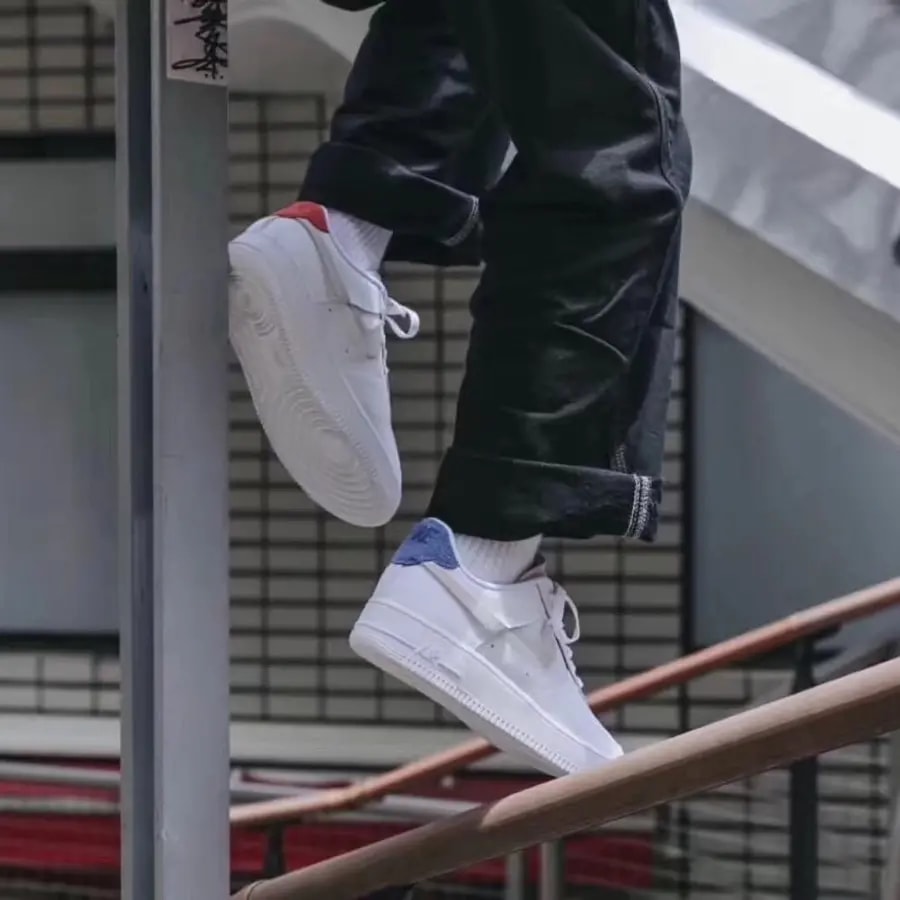 Giày Nike Air Force 1 LX Vandalised "White" 898889-103 — ảnh 4