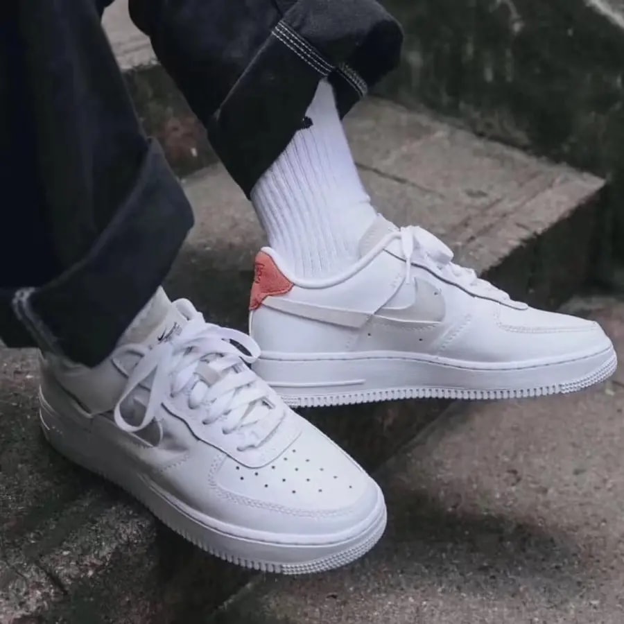 Giày Nike Air Force 1 LX Vandalised "White" 898889-103 — ảnh 3