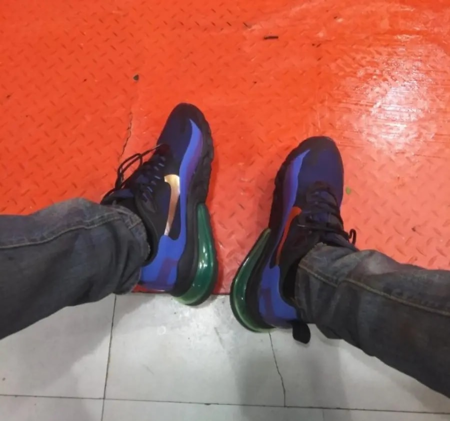 Giày Nike Air Max 270 React 'Blue' AO4971-005 — ảnh 4