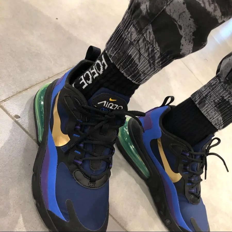 Giày Nike Air Max 270 React 'Blue' AO4971-005 — ảnh 3