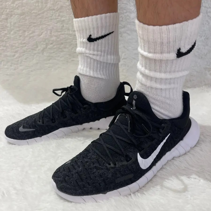 Giày Nike Free run 5.0 Next Nature Black White CZ1884-001 — ảnh 2