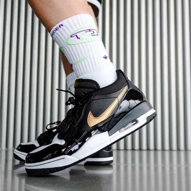 Giày Nike Jordan Legacy 312 Low 'Black Metallic Gold' CD7069-071 — ảnh 4