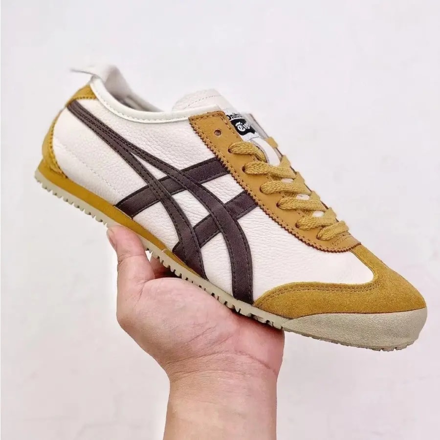 Giày Onitsuka Tiger Mexico 66 'White Brown' 1183A201-117 — ảnh 2