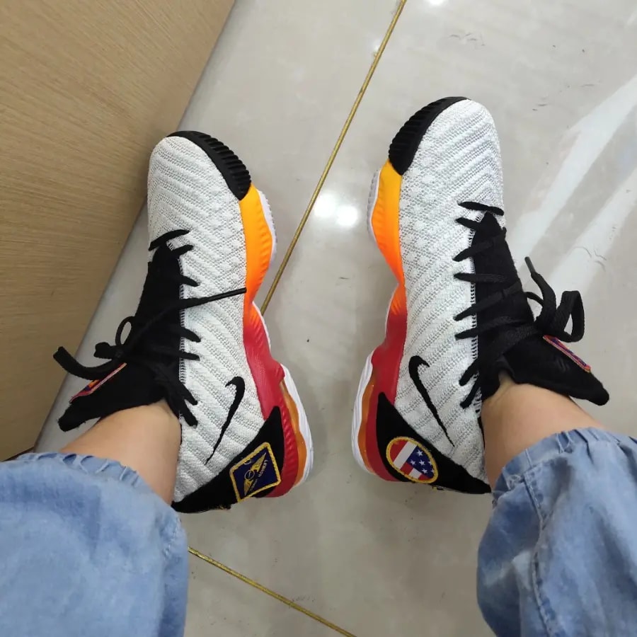 Giày Nike LeBron 16 GS 'Space Travel' AQ2465-188 — ảnh 2