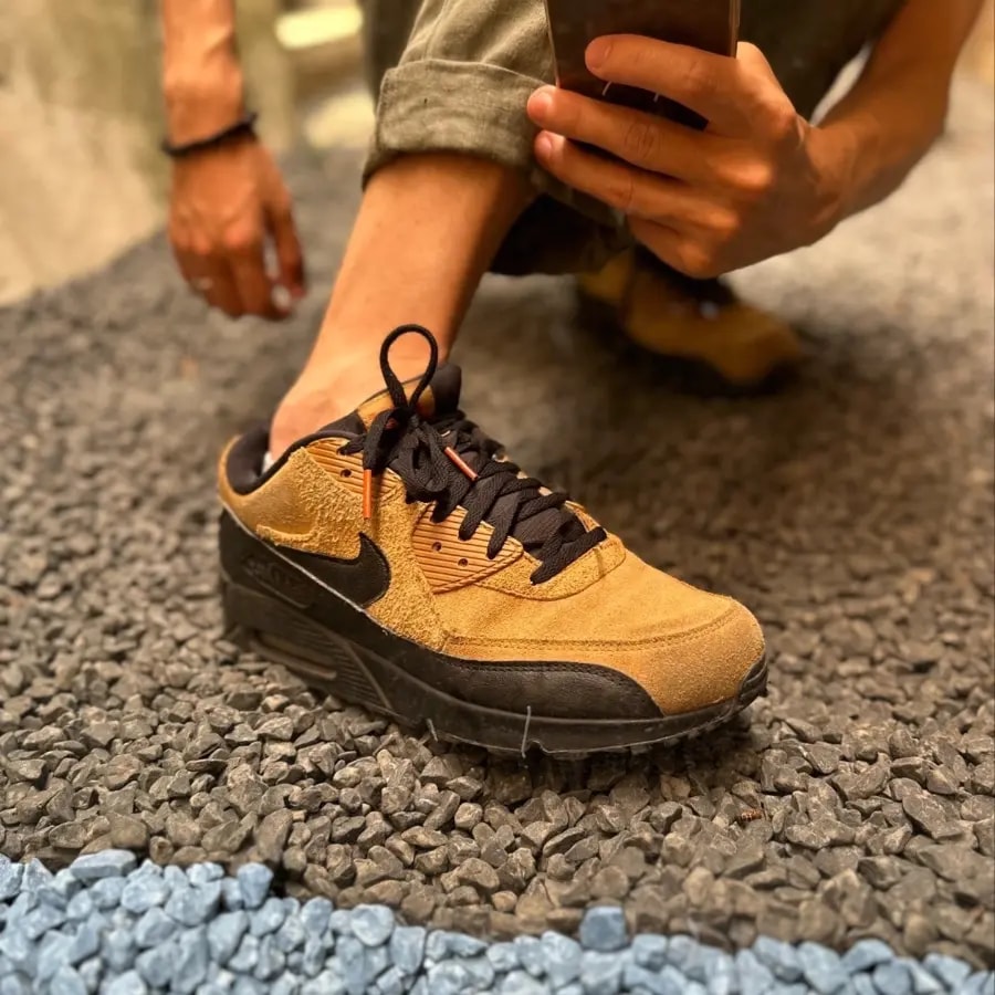 Giày Nike Air Max 90 'Wheat Black' AJ1285-700 — ảnh 2
