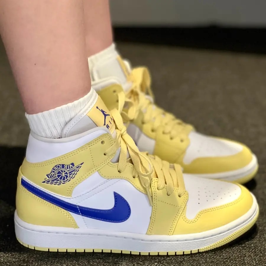 Giày Nike Air Jordan 1 Mid 'Tan Gum' BQ6472-701 — ảnh 2