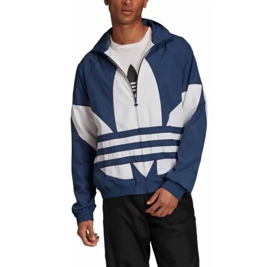 Áo Adidas Big Trefoil Track Jacket Blue FM9894 — ảnh 2