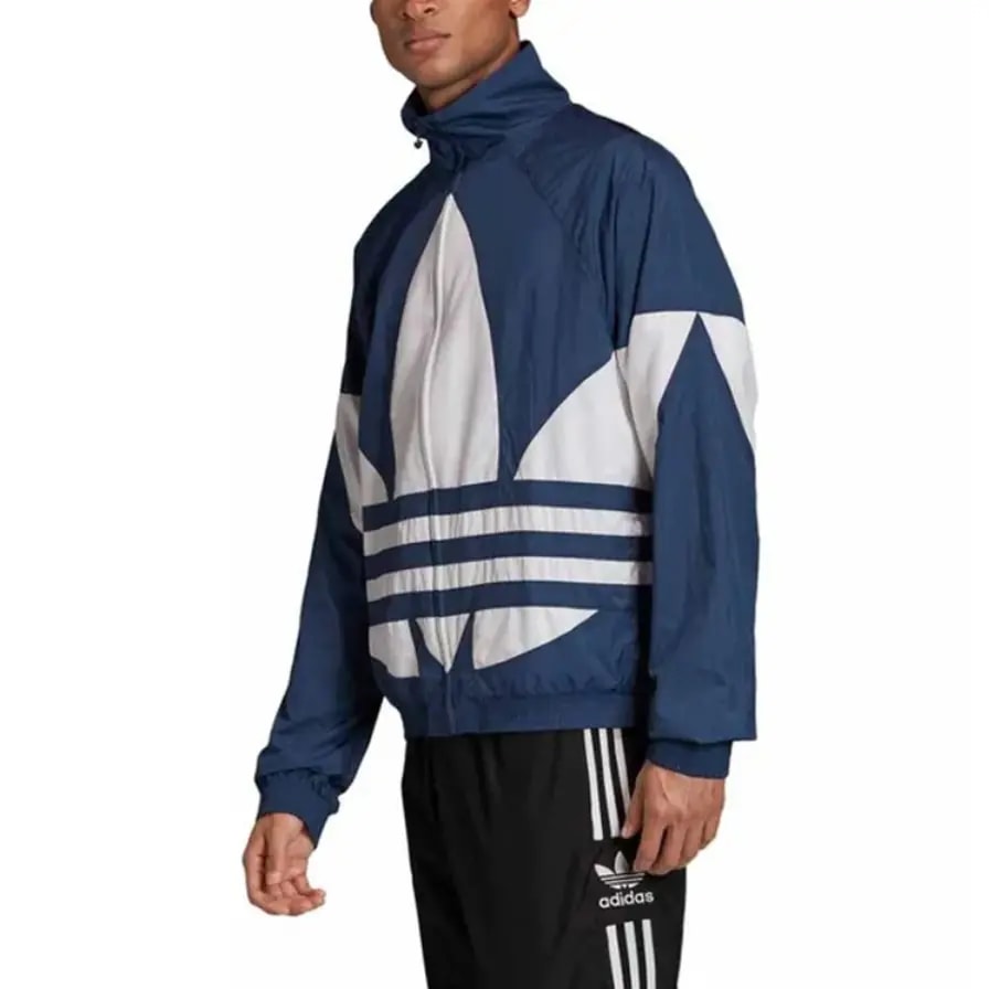 Áo Adidas Big Trefoil Track Jacket Blue FM9894 — ảnh 4