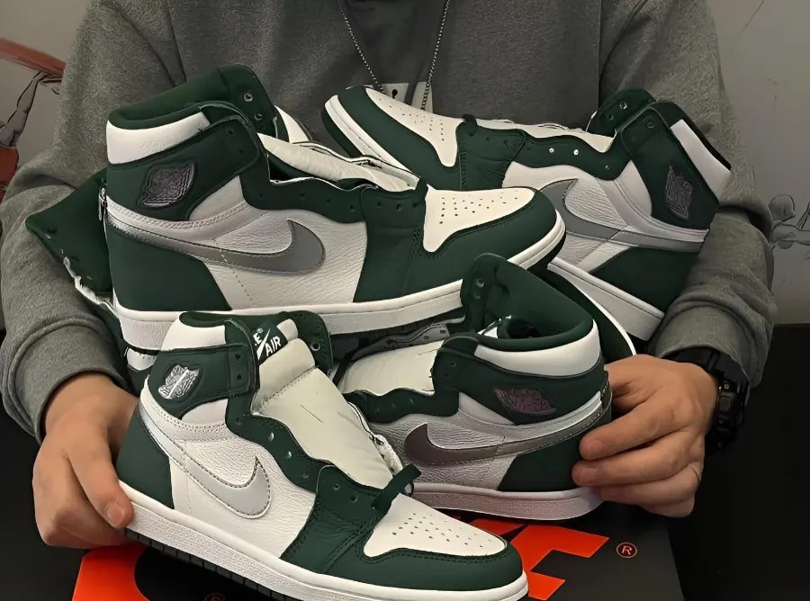 Giày Nike Air Jordan 1 Retro High OG GS 'Gorge Green' 575441-303 — ảnh 4