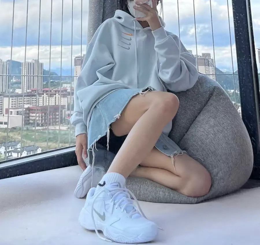 Giày Tennis Nike Wmns Court Lite 2 'White' AR8838-101 — ảnh 5