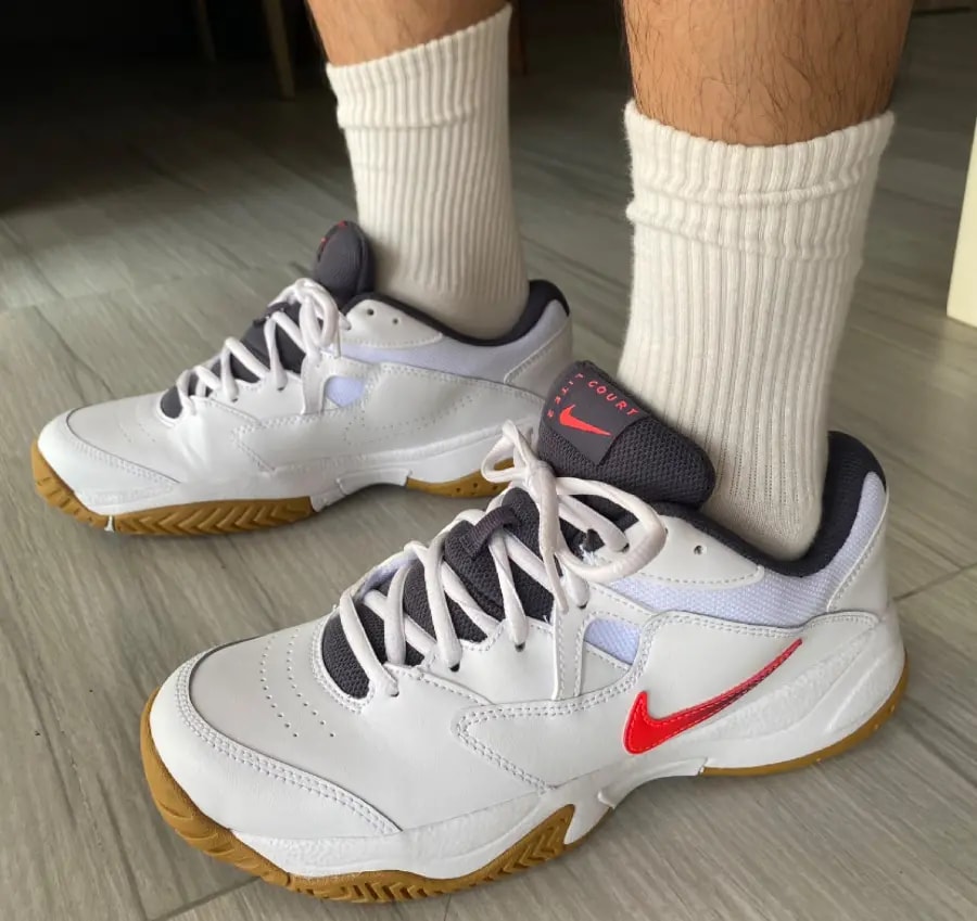 Giày Tennis Nike Court Lite 2 'White Red' AR8836-102 — ảnh 3