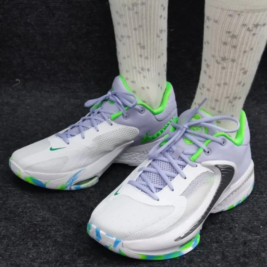 Giày Nike Zoom Freak 4 EP 'White Oxgen' DJ6148-101 — ảnh 4