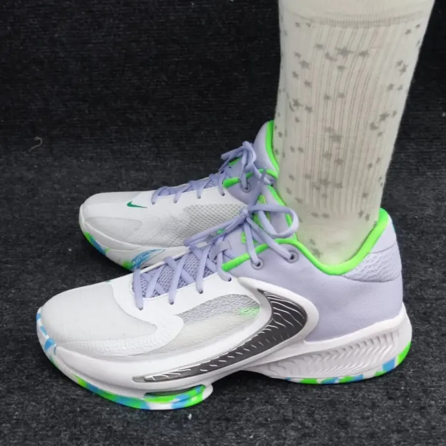 Giày Nike Zoom Freak 4 EP 'White Oxgen' DJ6148-101 — ảnh 5