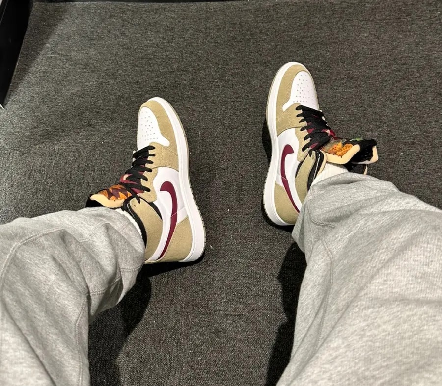 Giày Nike Air Jordan 1 Zoom 'Neutral Olive' CT0978-203 — ảnh 2