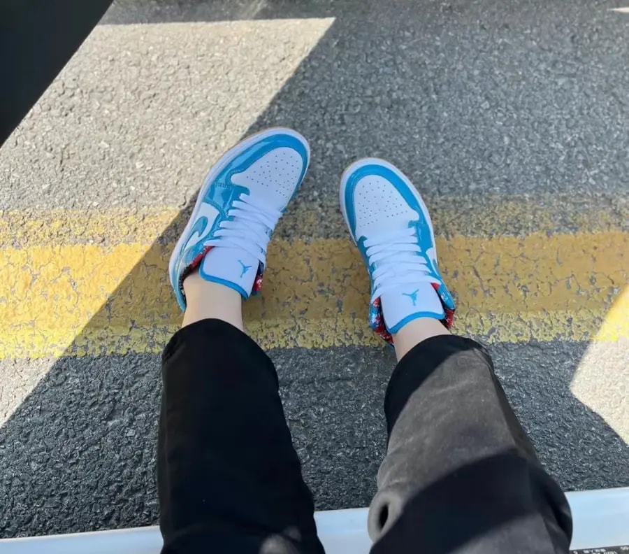 Giày Nike Air Jordan 1 Low 'Barcelona' DC6991-400 — ảnh 3