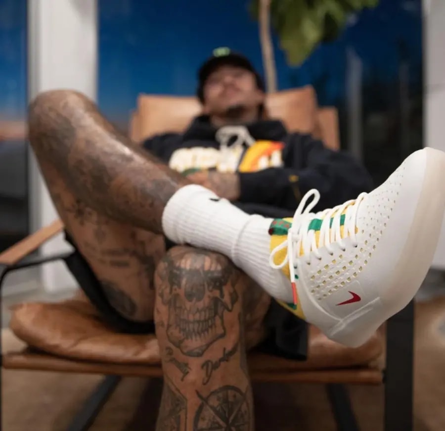 Giày Nike SB Nyjah 3 'Rastafarian' DO9403-100 — ảnh 3