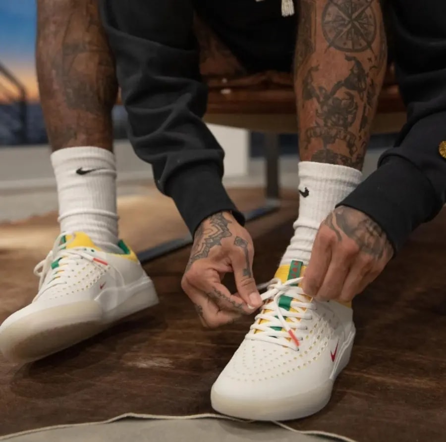 Giày Nike SB Nyjah 3 'Rastafarian' DO9403-100 — ảnh 2