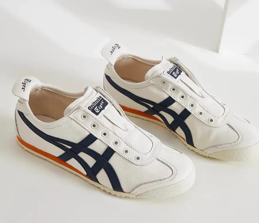Giày Onitsuka Tiger Mexico 66 Slip-On 'White Black' 1183B815-103 — ảnh 5