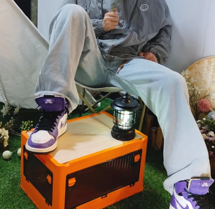 Giày Nike Air Jordan 1 High Zoom CMFT 'Crater Purple' CT0978-501 — ảnh 5