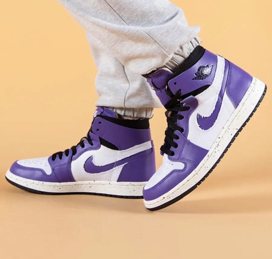 Giày Nike Air Jordan 1 High Zoom CMFT 'Crater Purple' CT0978-501 — ảnh 4