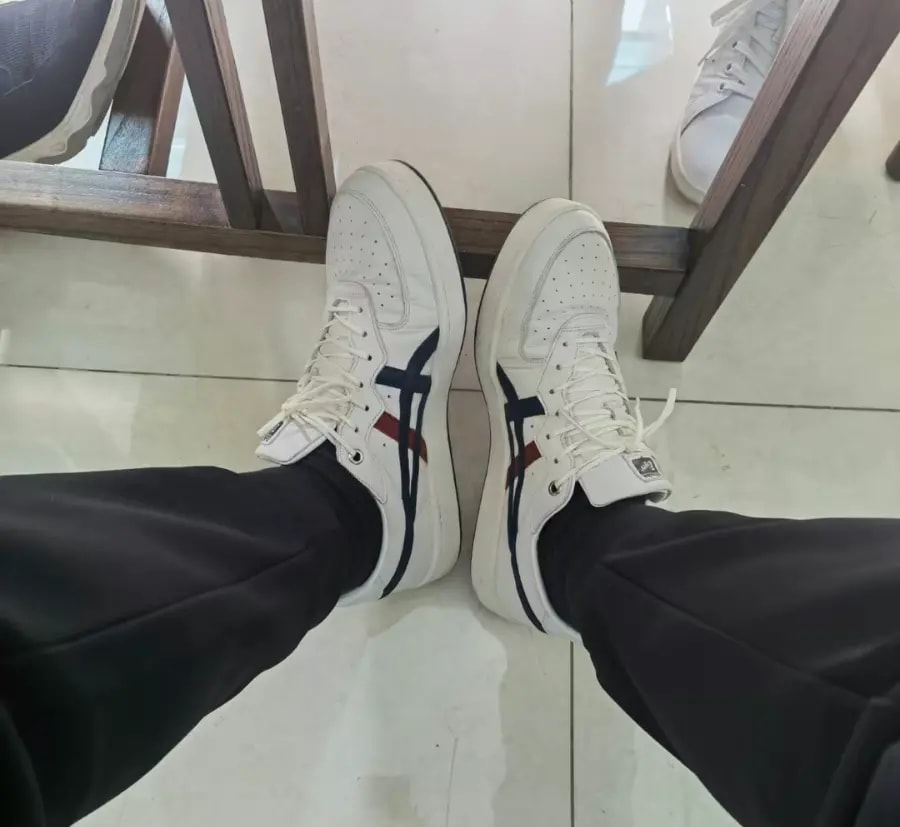 Giày Onitsuka Tiger GSM SD 'Cream Peacoat' 1183A803-100 — ảnh 5