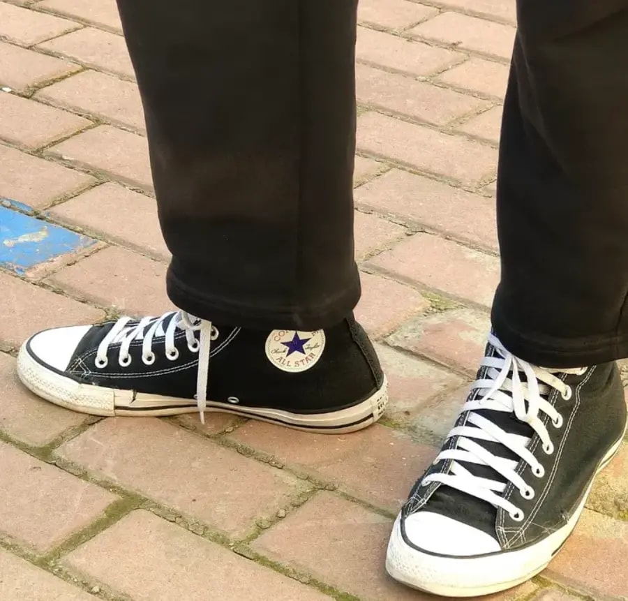 Giày Converse Chuck Taylor All Star Black M9160 — ảnh 5