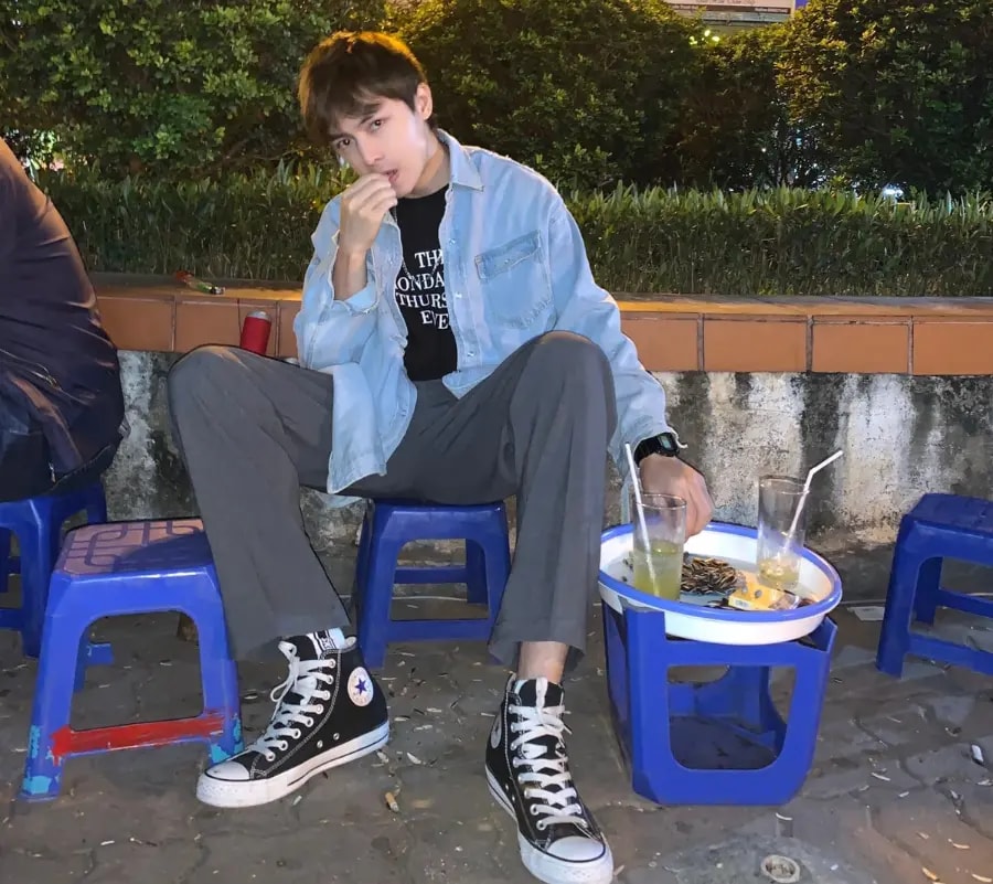 Giày Converse Chuck Taylor All Star Black M9160 — ảnh 3