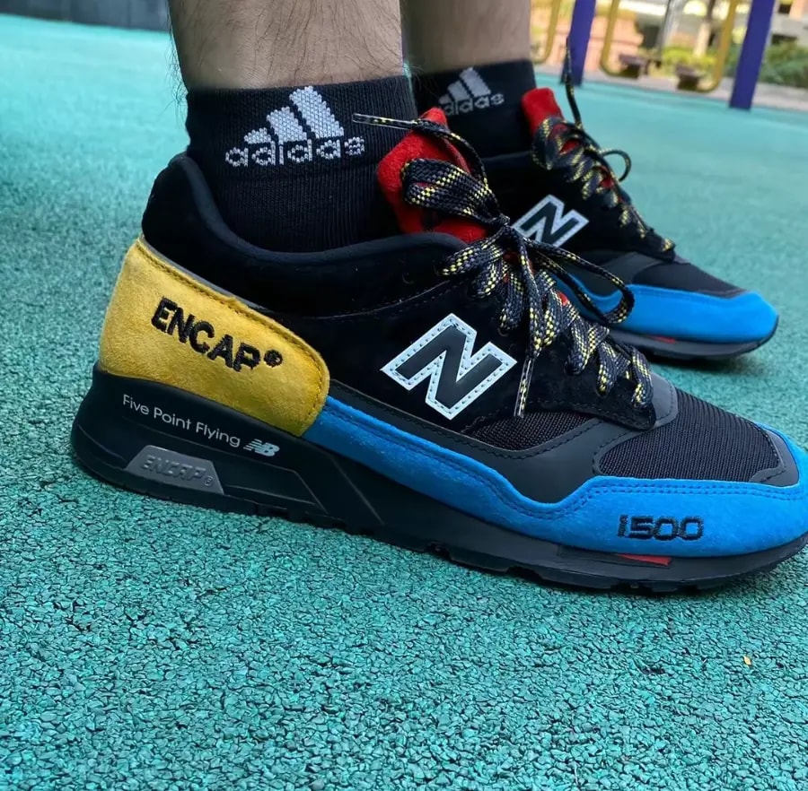 Giày New Balance 1500 Made in England 'Multi Black' M1500UCT — ảnh 2