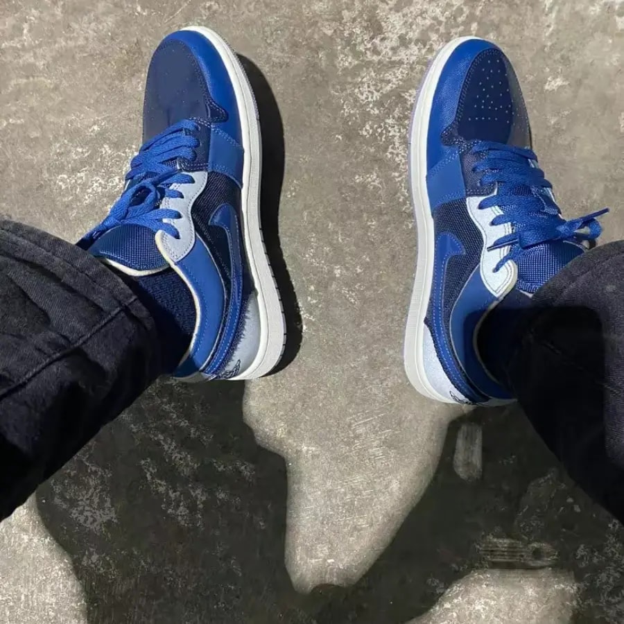 Giày Nike Air Jordan 1 Low SE Craft 'French Blue' DR8867-400 — ảnh 5