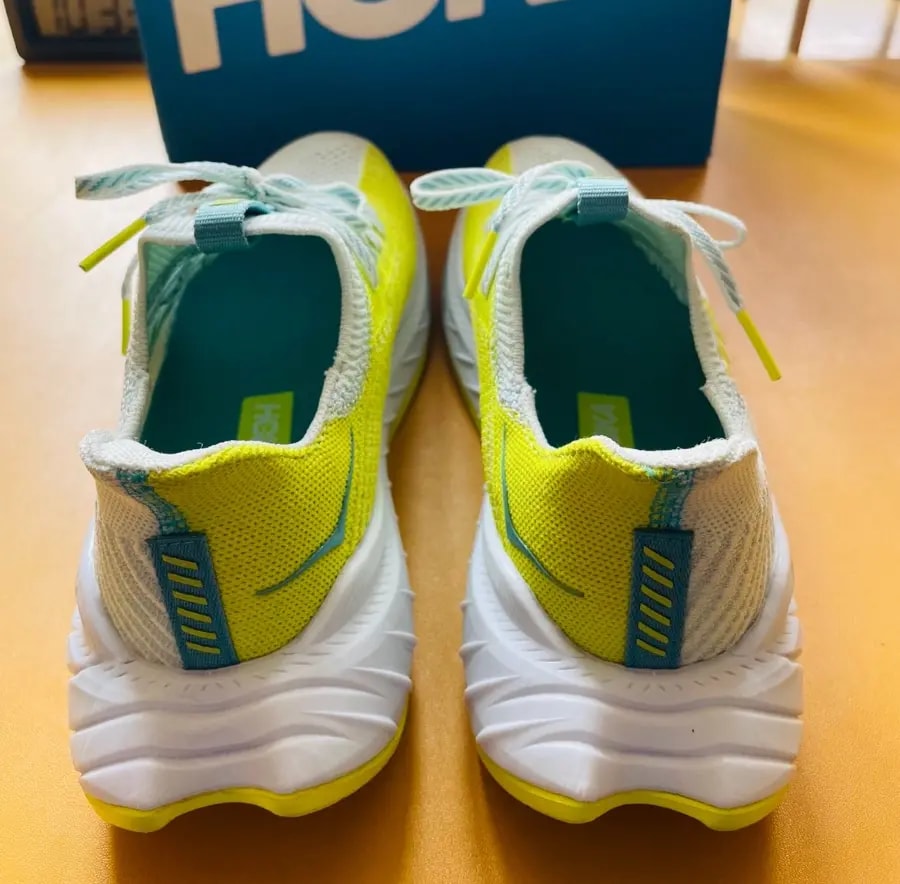 Giày Hoka Carbon X 3 Running 'Grey Yellow' 1123192-BSEP — ảnh 5