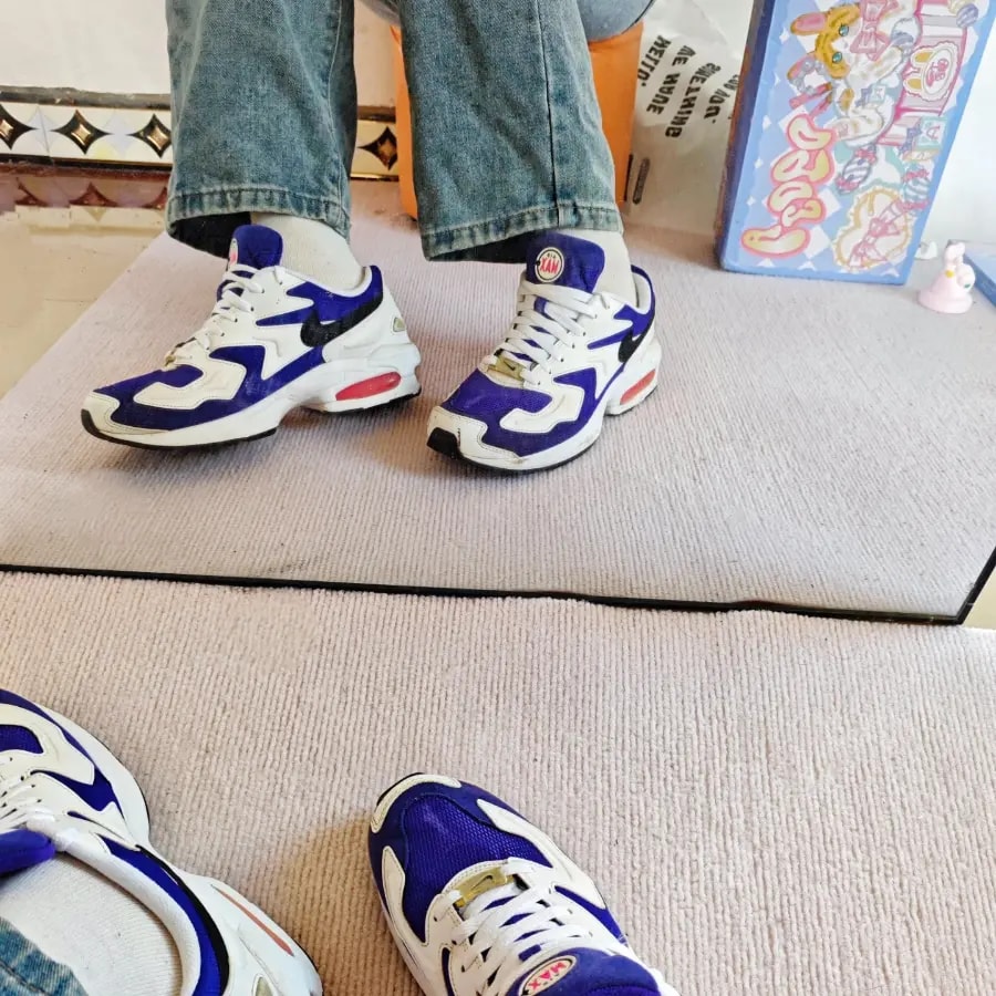 Giày Nike Air Max 2 Light OG 'Purple Berry' AO1741-103 — ảnh 3