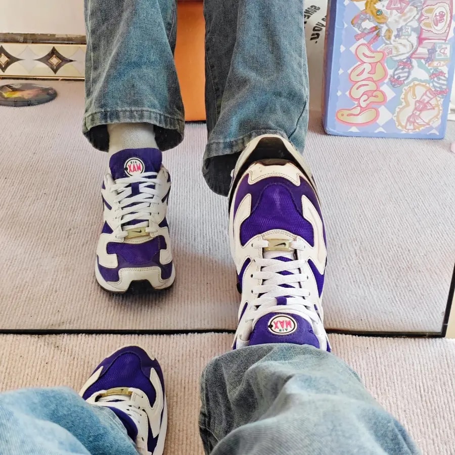 Giày Nike Air Max 2 Light OG 'Purple Berry' AO1741-103 — ảnh 4