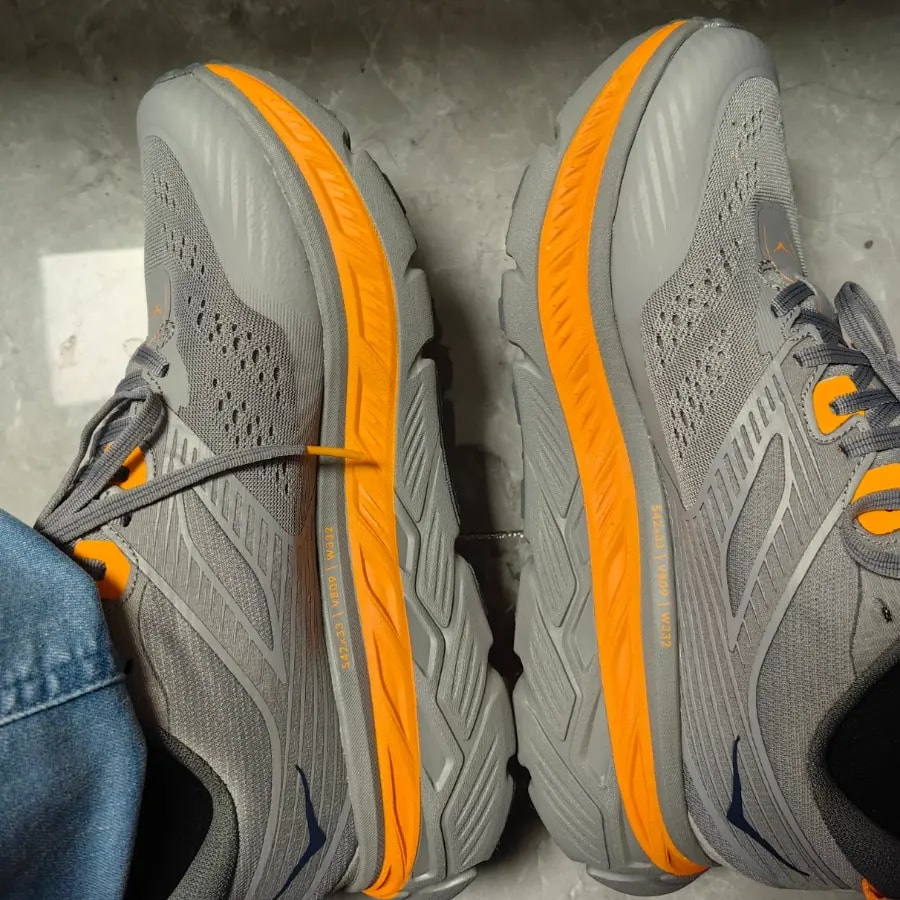 Giày Hoka One One Stinson ATR 6 Frost Gray 1110506-FGBM — ảnh 2
