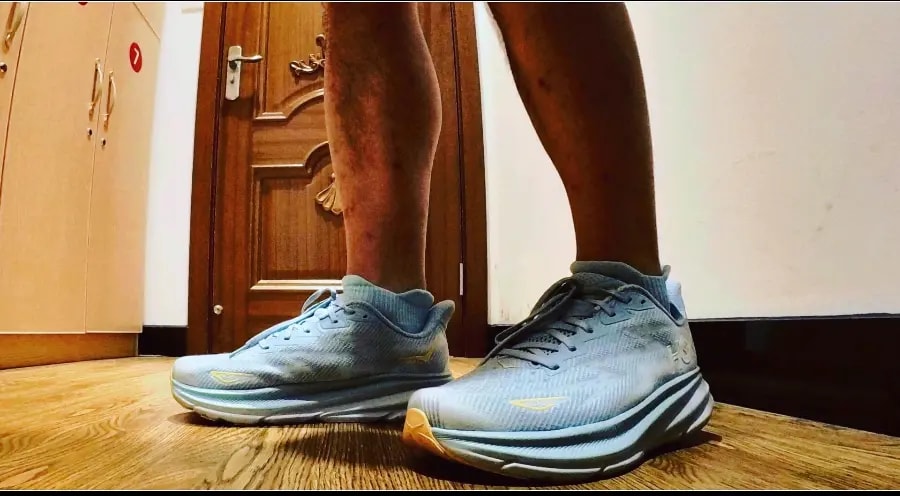 Giày Hoka Clifton 9 Max Cushioned Running 'Blue' 1127895-CBIF — ảnh 5