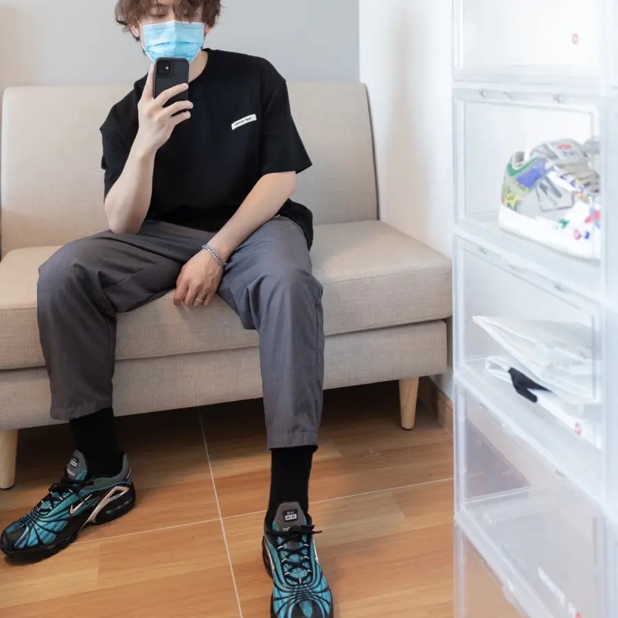 Giày Nike Skepta x Air Max Tailwind 5 'Bright Blue' CQ8714-001 — ảnh 3