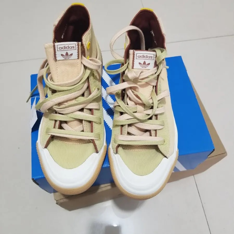 Giày Adidas Wmns Nizza High DL 'Pink Brown' GZ2647 — ảnh 2