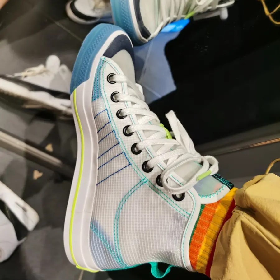Giày Adidas Nizza High RF 'Green' FY3093 — ảnh 3