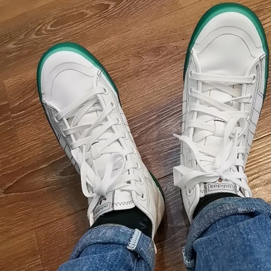 Giày Adidas Nizza High RF 'Green Gum' GX2707 — ảnh 4
