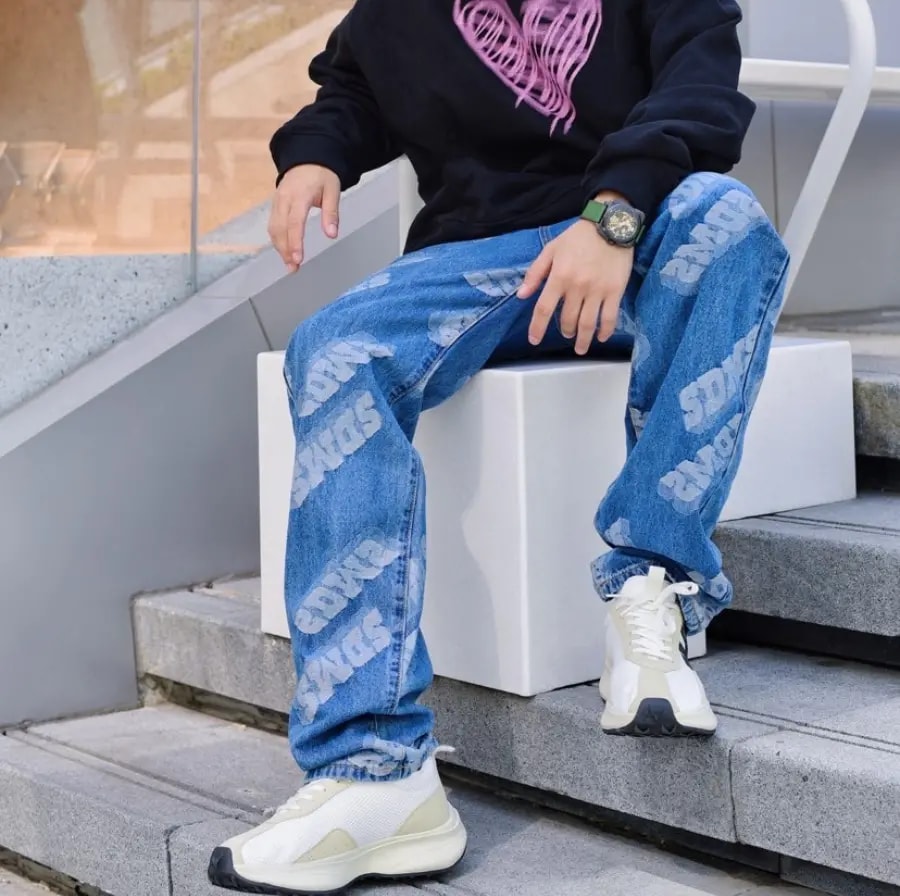 Giày MLB Chunky Jogger Seambakk New York Yankees 3ASXXB21N-50IVS — ảnh 5