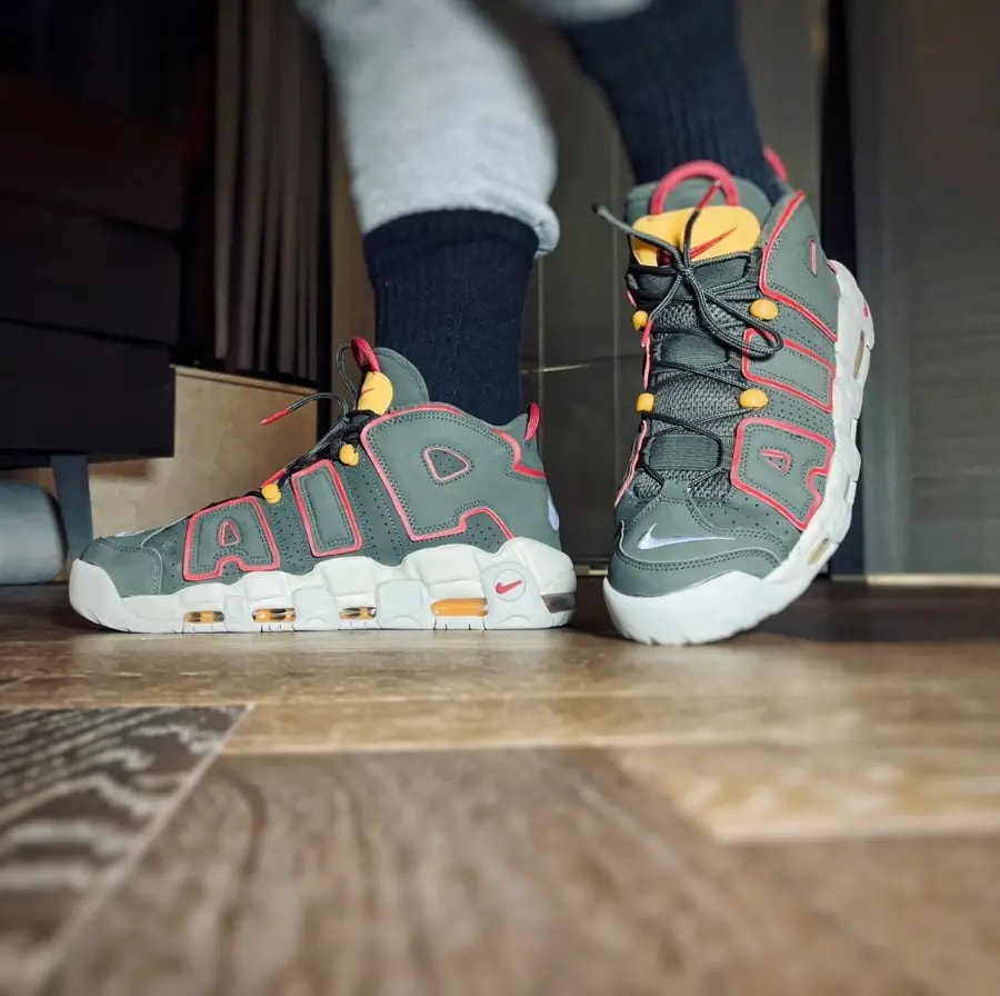 Giày Nike Air More Uptempo 'Cargo Khaki' DH0622-300 — ảnh 2