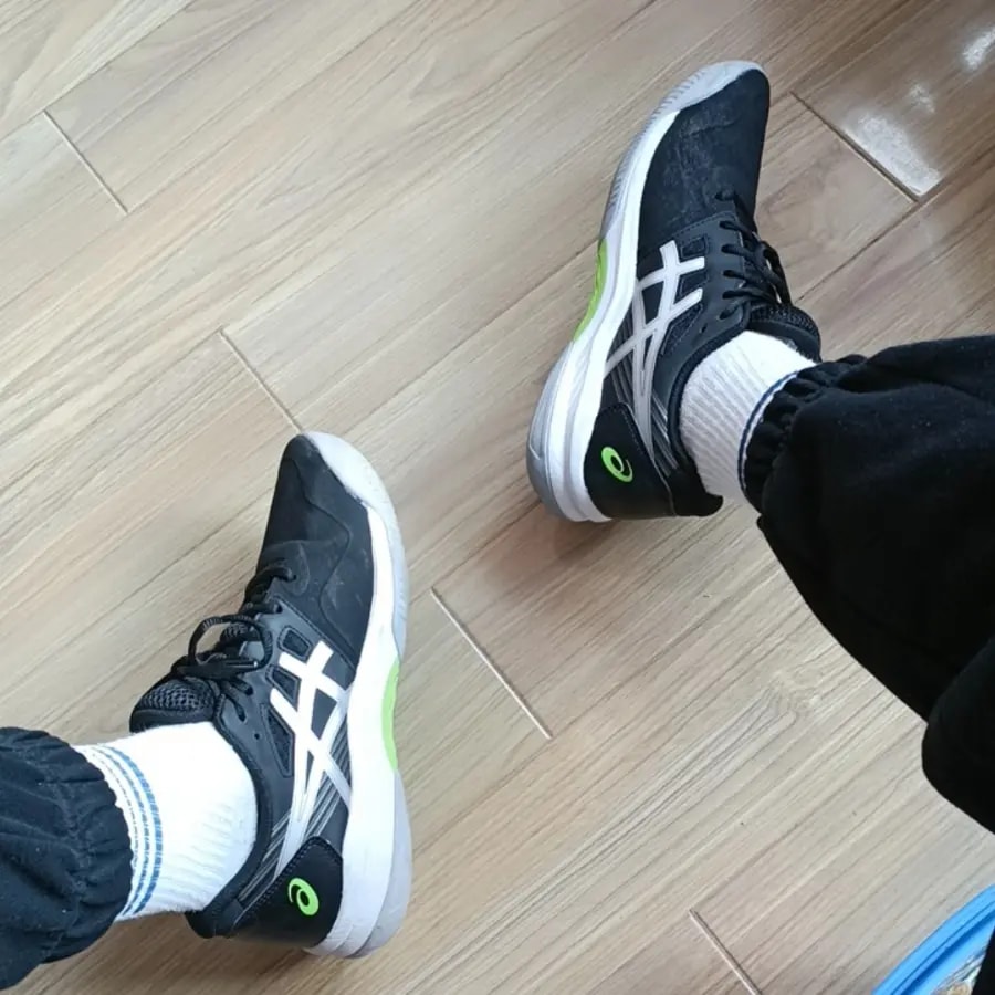 Giày Tennis Asics Gel Game 8 'Black Pure Silver' 1041A192-004 — ảnh 4