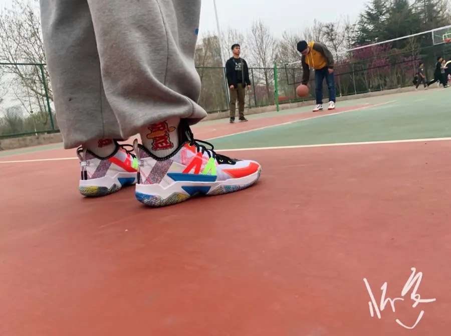 Giày Nike Jordan Westbrook One Take 2 PF 'White Multi' CW2458-101 — ảnh 4