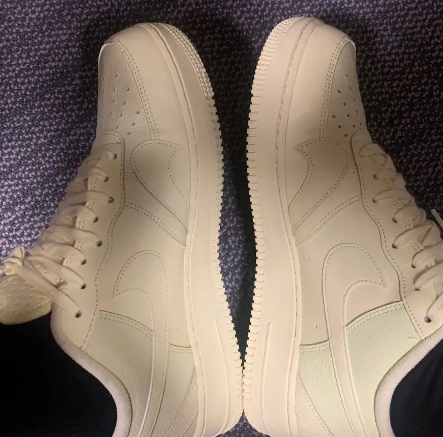 Giày Nike Air Force 1 Low 'Misplaced Swoosh Pale Yellow' CK7214-700 — ảnh 3