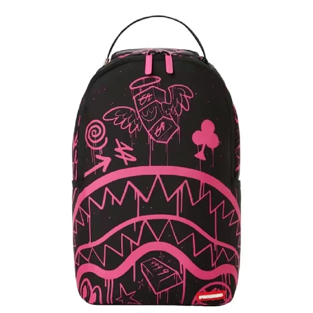 Balo Sprayground Drak Contrast Graffiti 'Black Pink' W0835726