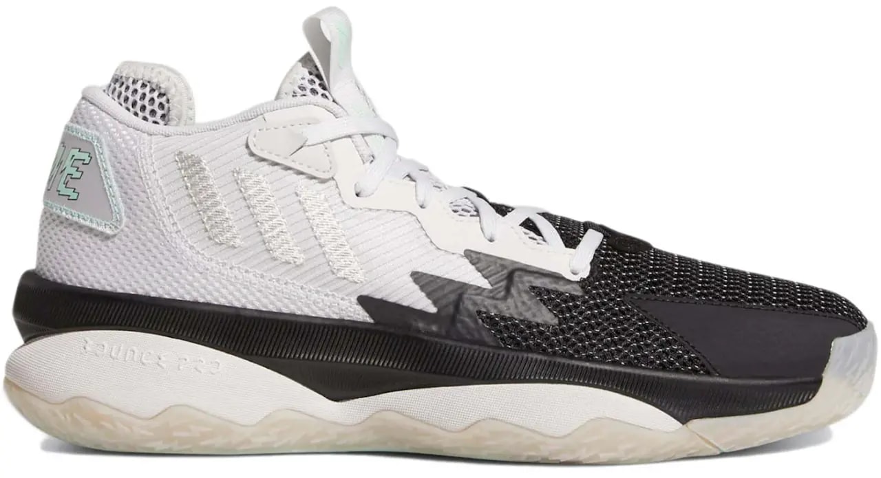 Giày Adidas Dame 8 Black White GY0379 — kich-thuoc: 42