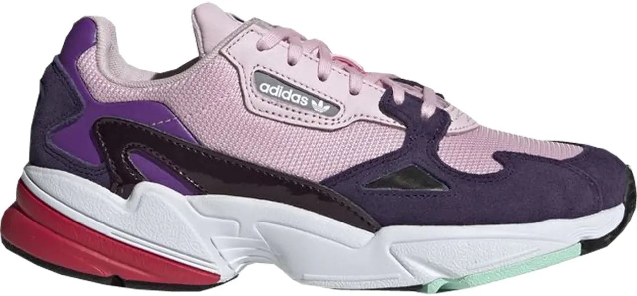 Giày Adidas Wmns Falcon 'Clear Pink Purple' BD7825 — kich-thuoc: 36