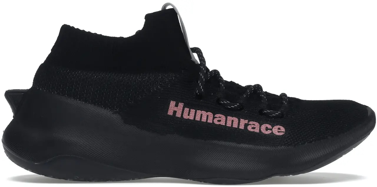 Giày Adidas Human Race Sichona x Pharrell 'Black Shock Pink' GX3032 — kich-thuoc: 40