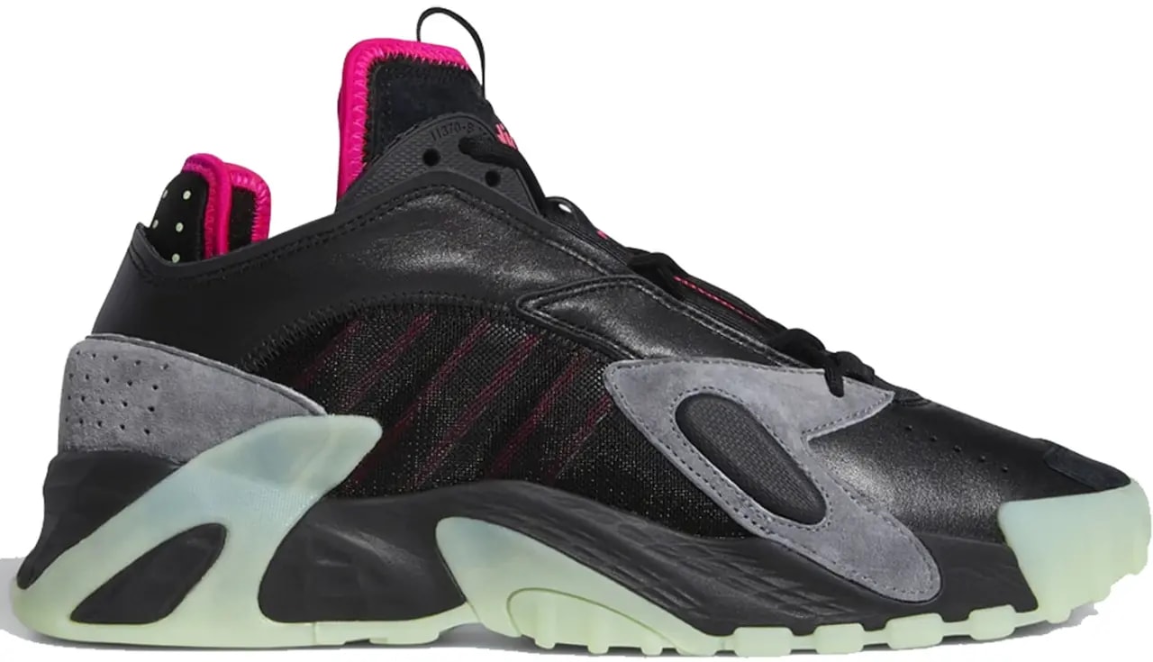 Giày Adidas Streetball Black Grey Light Red FV4524 — kich-thuoc: 42 2/3