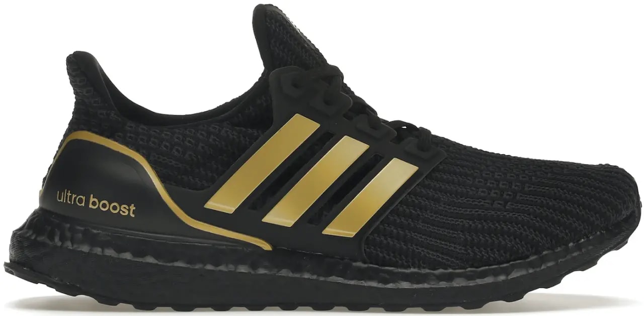 Giày Adidas UltraBoost 4.0 DNA 'Black Matte Gold' GY8542 — 