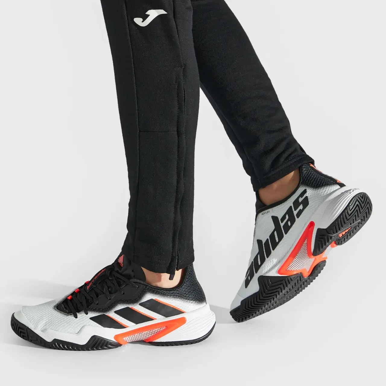 Giày Tennis Adidas Barricade 'Red White Black' GW2964 — ảnh 4